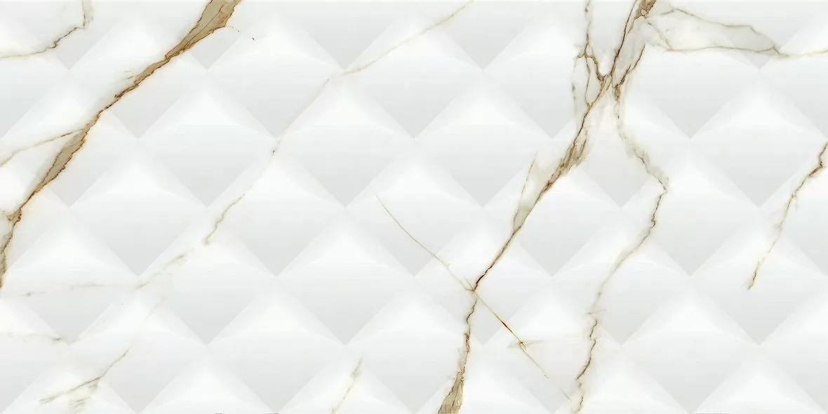 Плитка LE63063A-F50 Bianco Carrara Oro Monticulo Rectificado 30х60