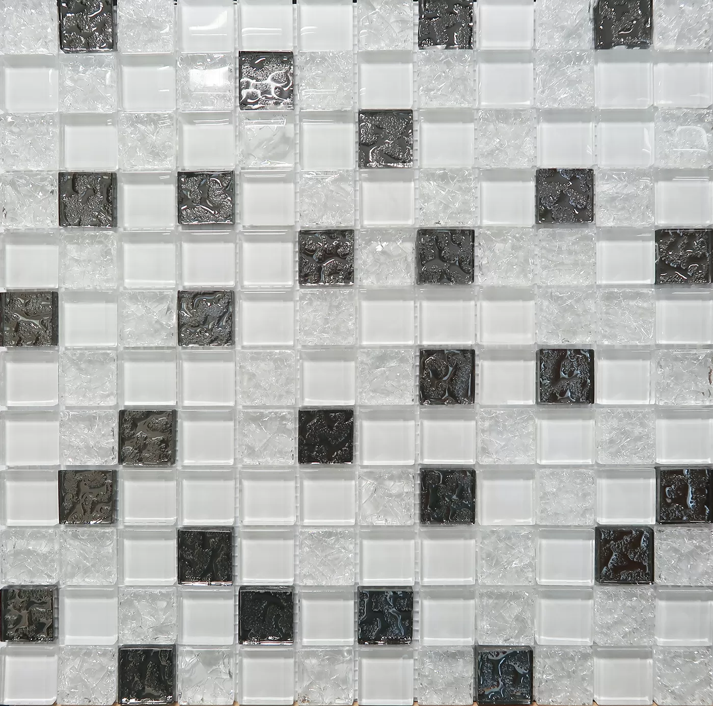 Мозаика DW7MGW00 Mosaic Glass White 30x30