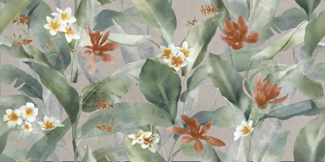 Керамогранит 17550 Floresta джунгли многоцветный ректификат 60x120