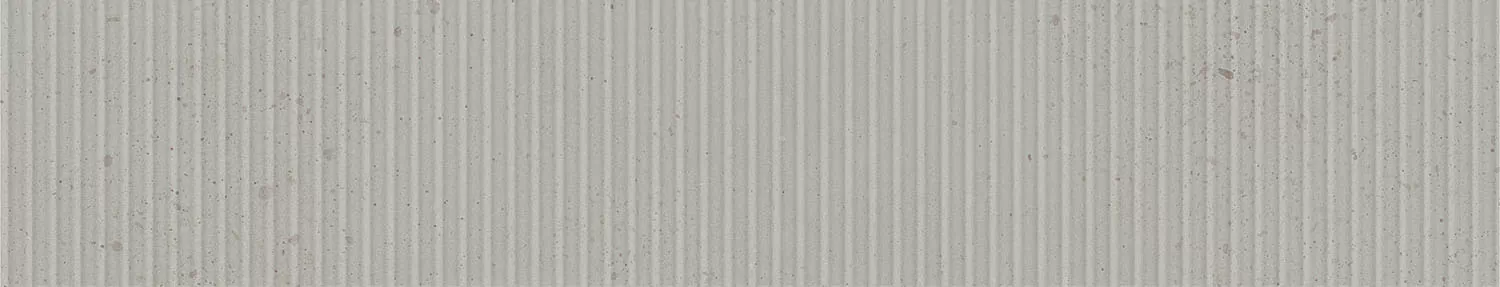 Керамогранит OS/A358/SG1748N Бордюр Скарпа серый светлый матовый структура 40,2x7,7x0,8