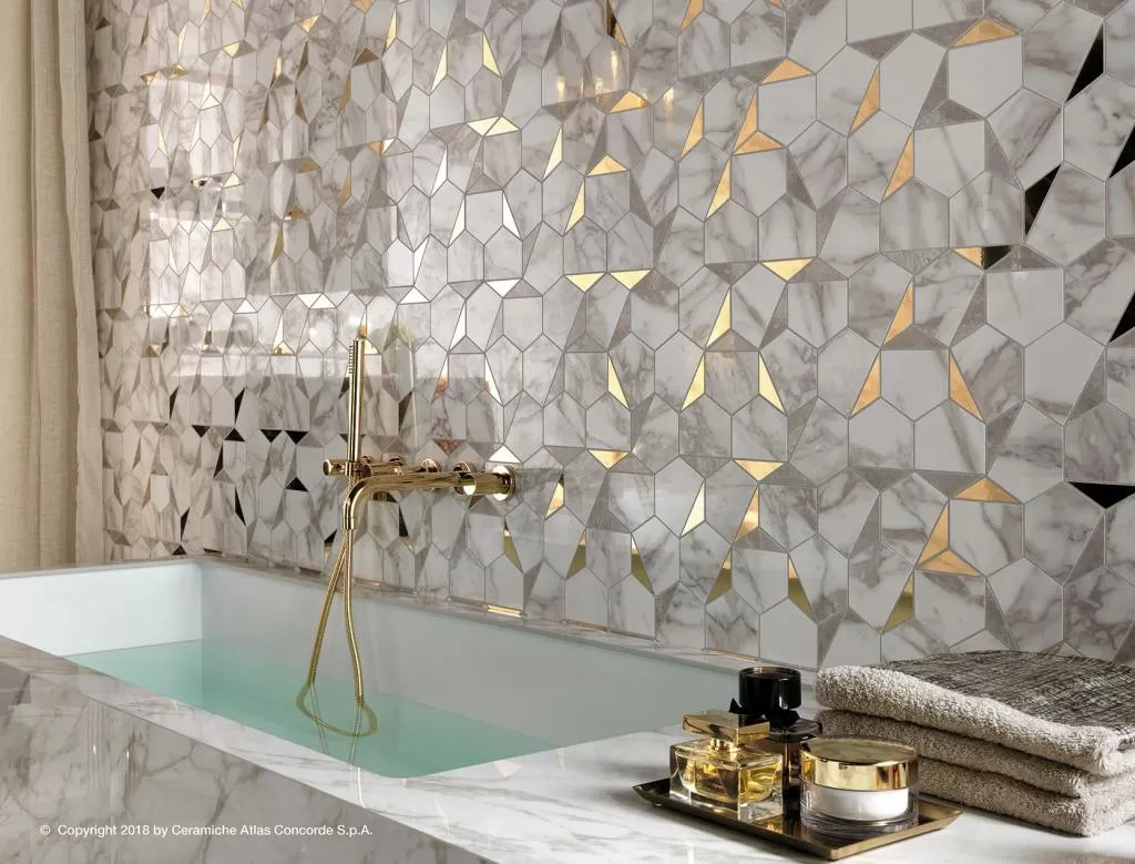 Мозаика 9EQB MARVEL Absolute Brown Mosaic Q 30,5x30,5