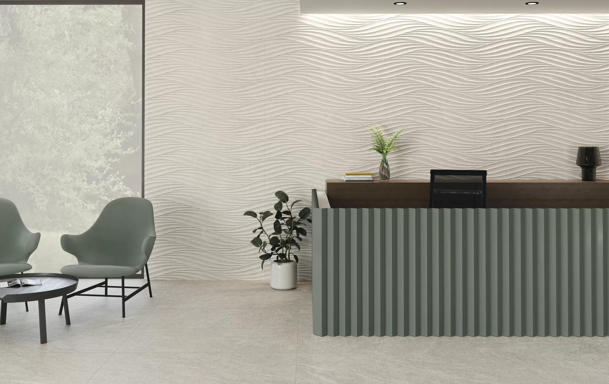 Плитка 24030 Nature Silver Decor 32x90