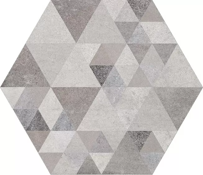Керамогранит Laverton Hexagono Benenden Sombra Mix 23x26.6