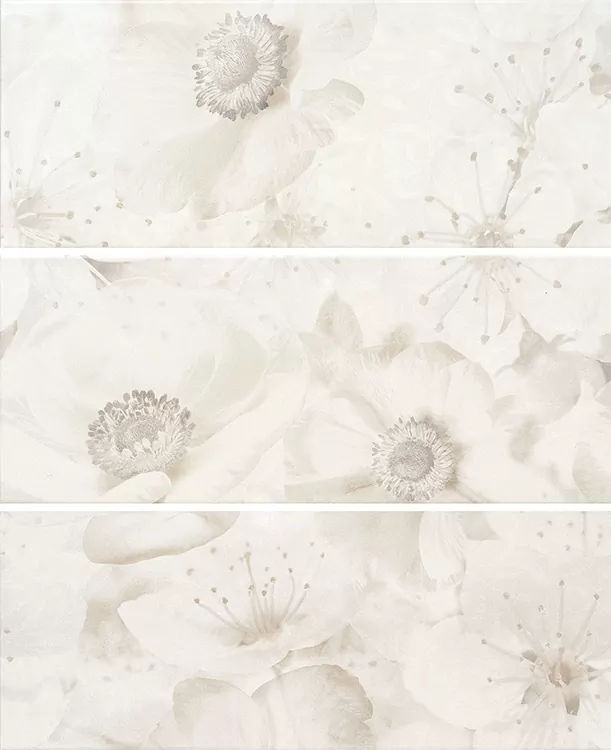 Плитка Панно Decor Almond Ivory 70.5x58