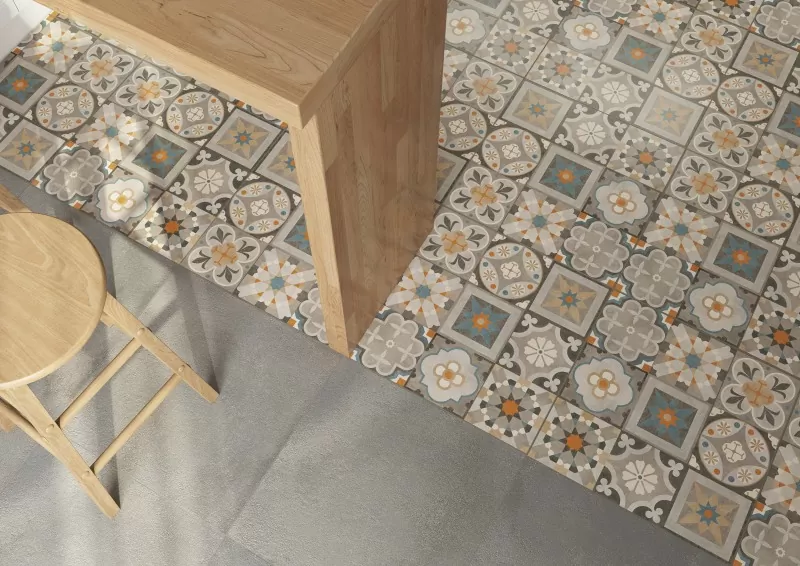 Керамогранит C-LO4R402D Loft темно-серый 42х42