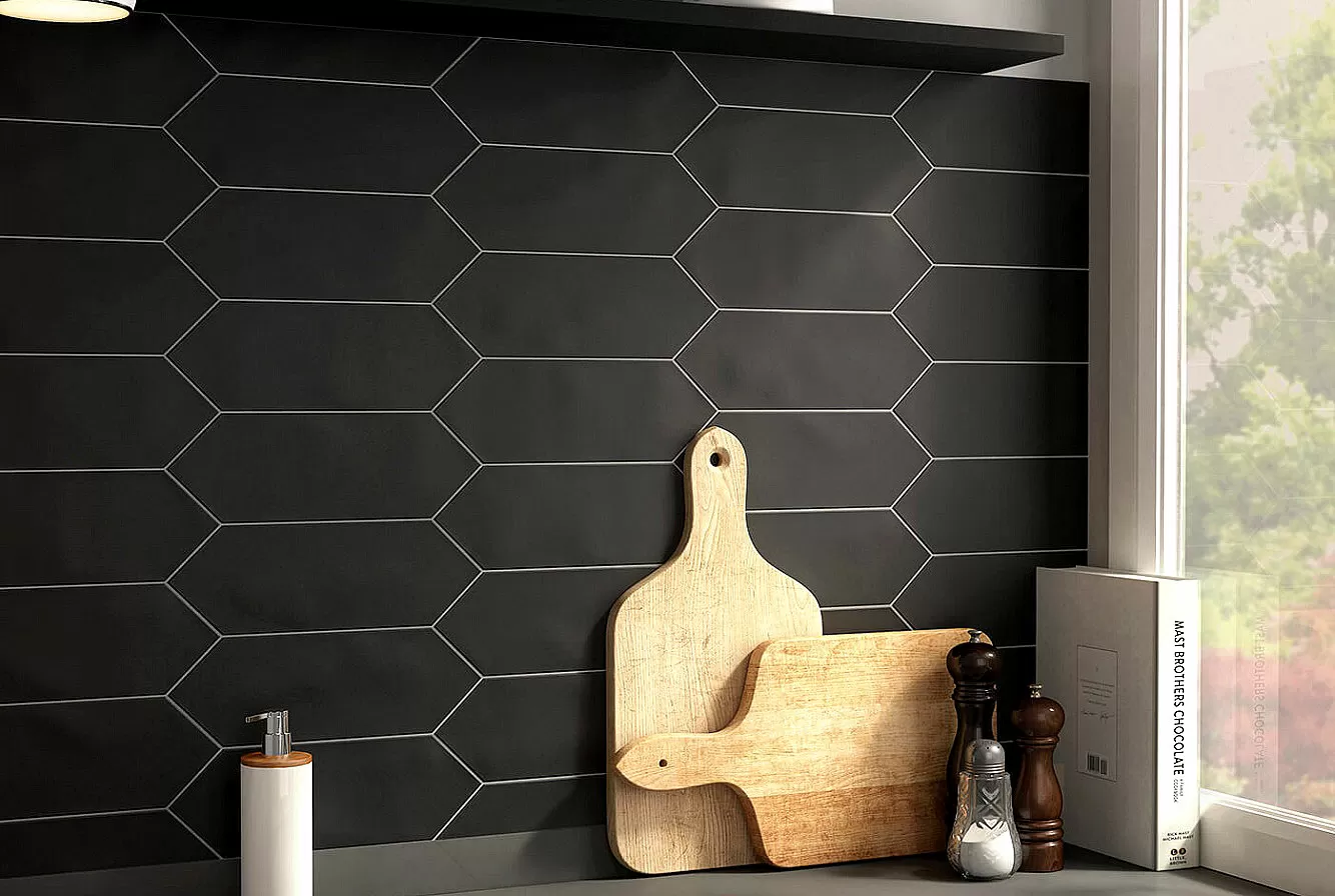 Керамогранит 22989 Kite Dark Grey 10*30