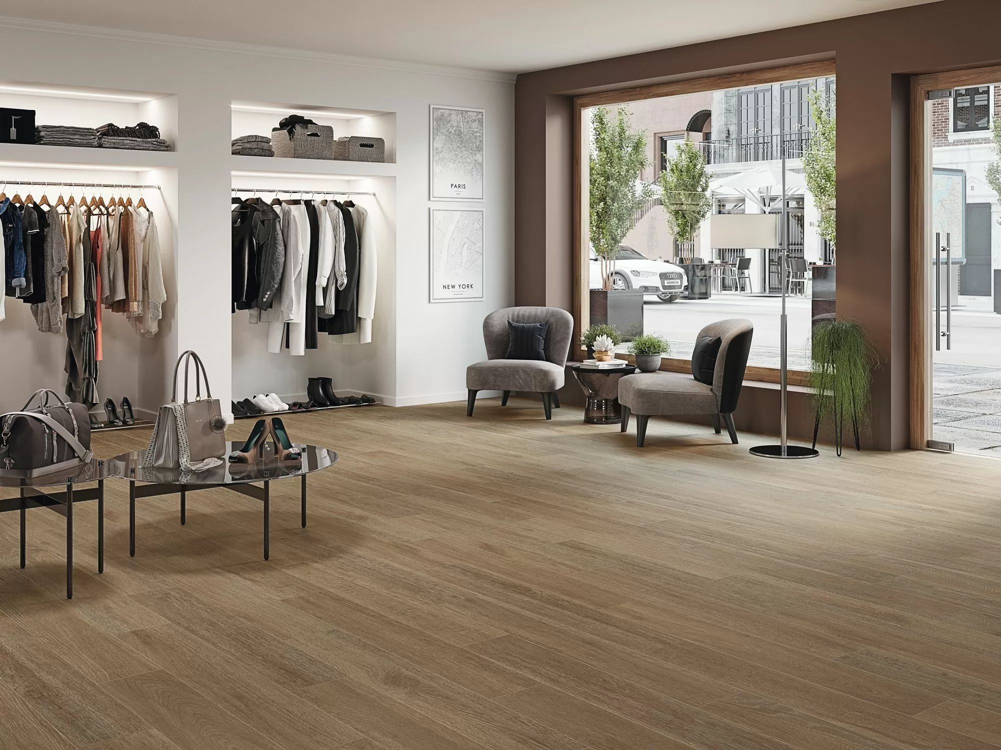 Керамогранит Carpatos Natural Rect R10 20x120