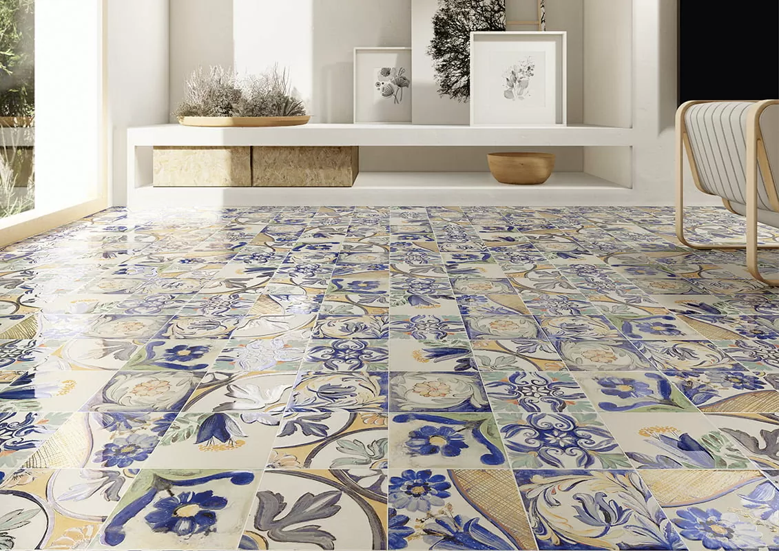 Керамогранит PT03354 Land White Matt R10 20x20