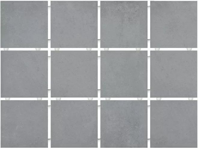 Керамогранит 1271H Амальфи серый 9,8х9,8 (полотно 29,8х39,8 из 12 частей)