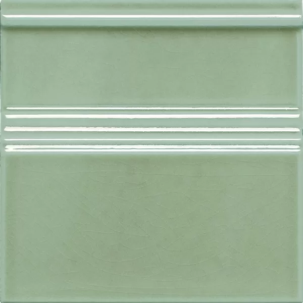 Плитка ADMO5204 Rodapie Clasico C/C Verde Claro 15X15
