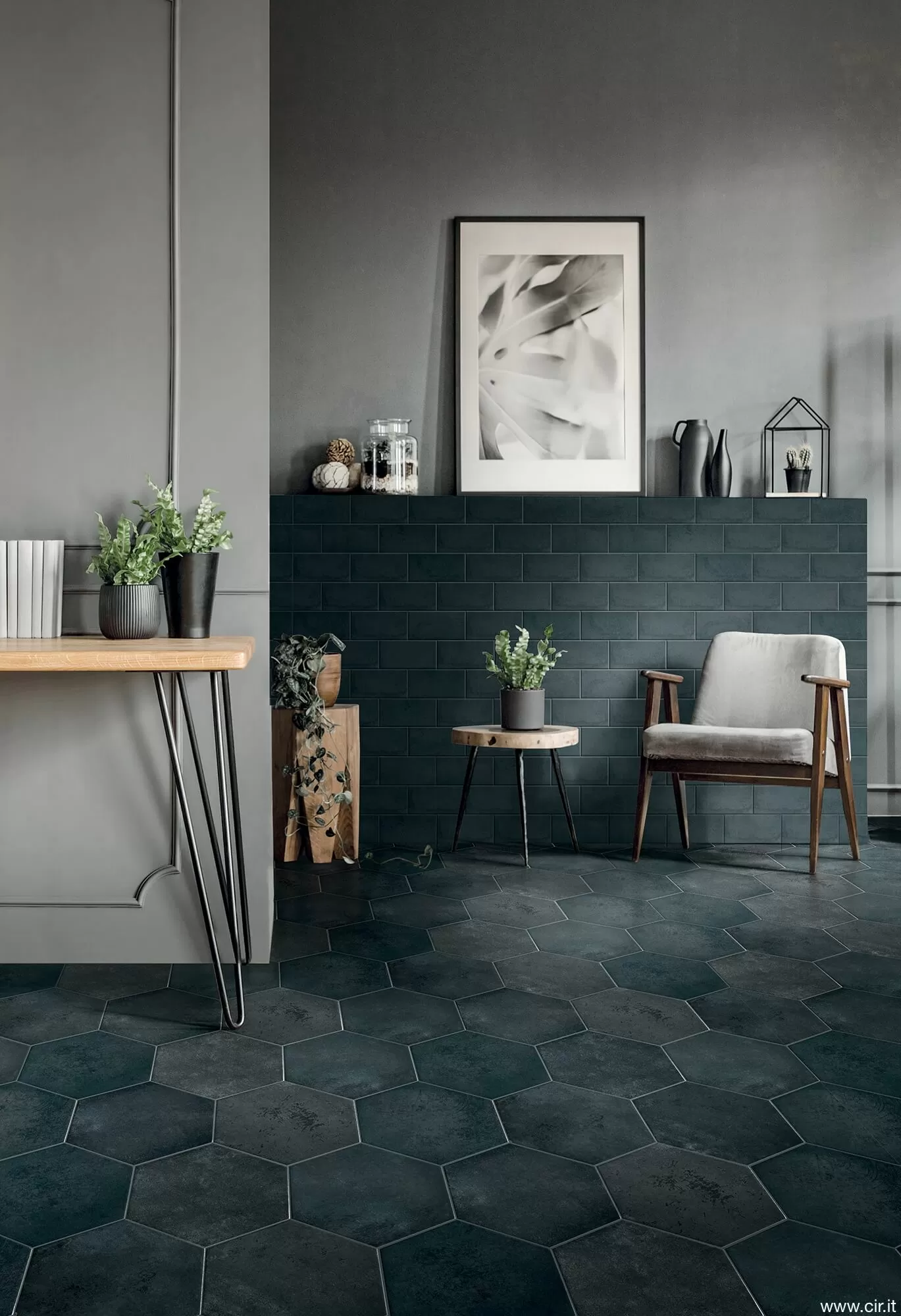 Керамогранит Esagona DUST GREY CL 24X27,7