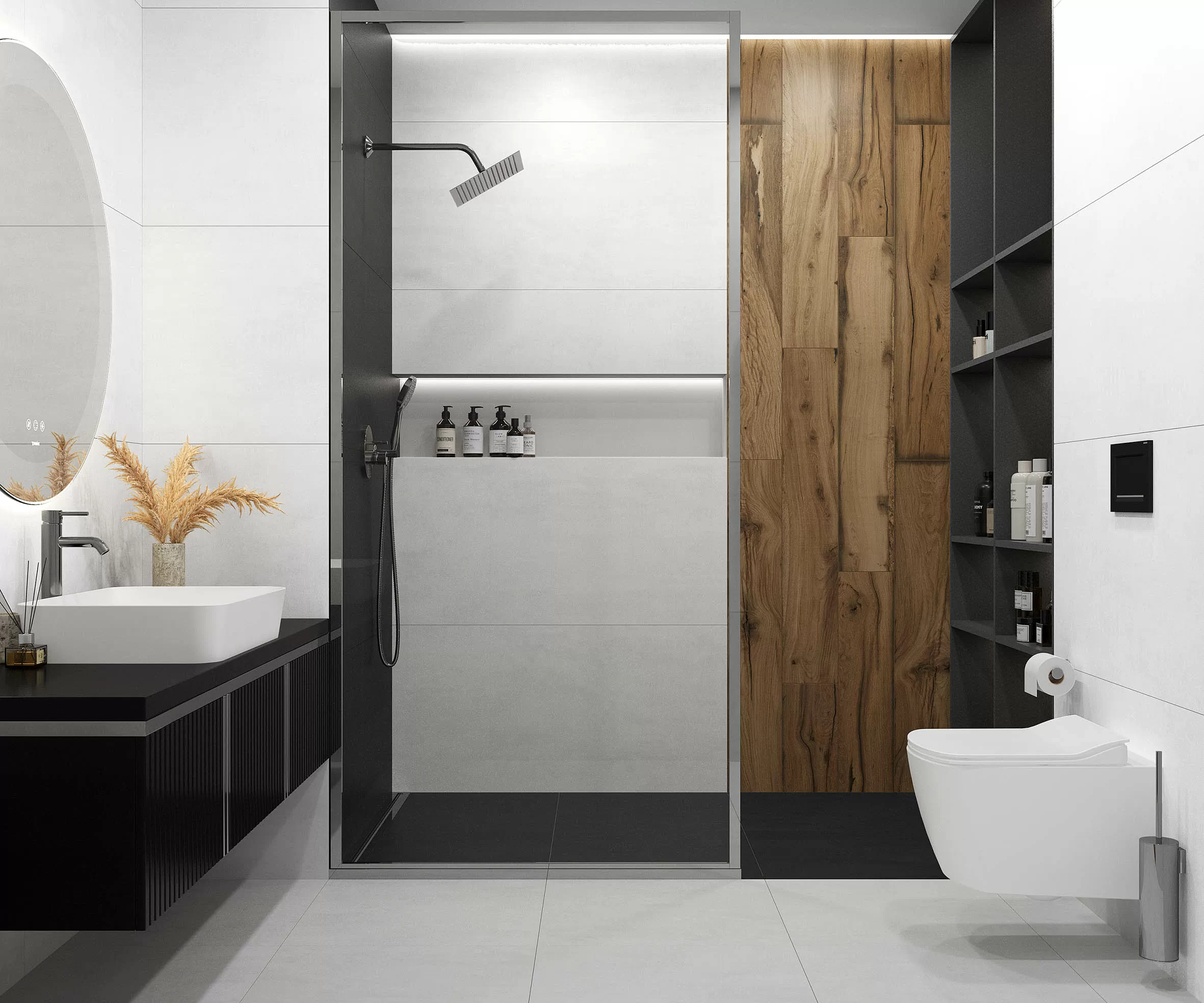 Керамогранит K952677LPR01LPER Flagman светло-серый лаппатированный 59,7х119,7