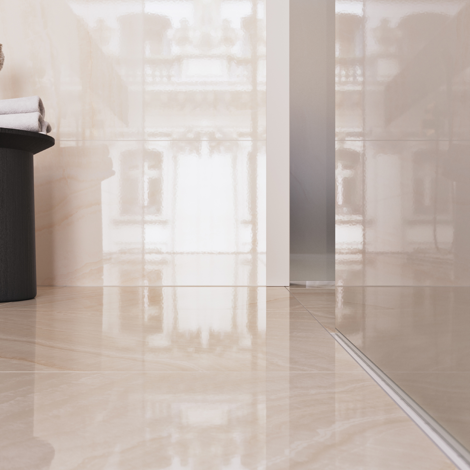 Керамогранит DSKS4835 ONYX skirting dark beige 60x9.5