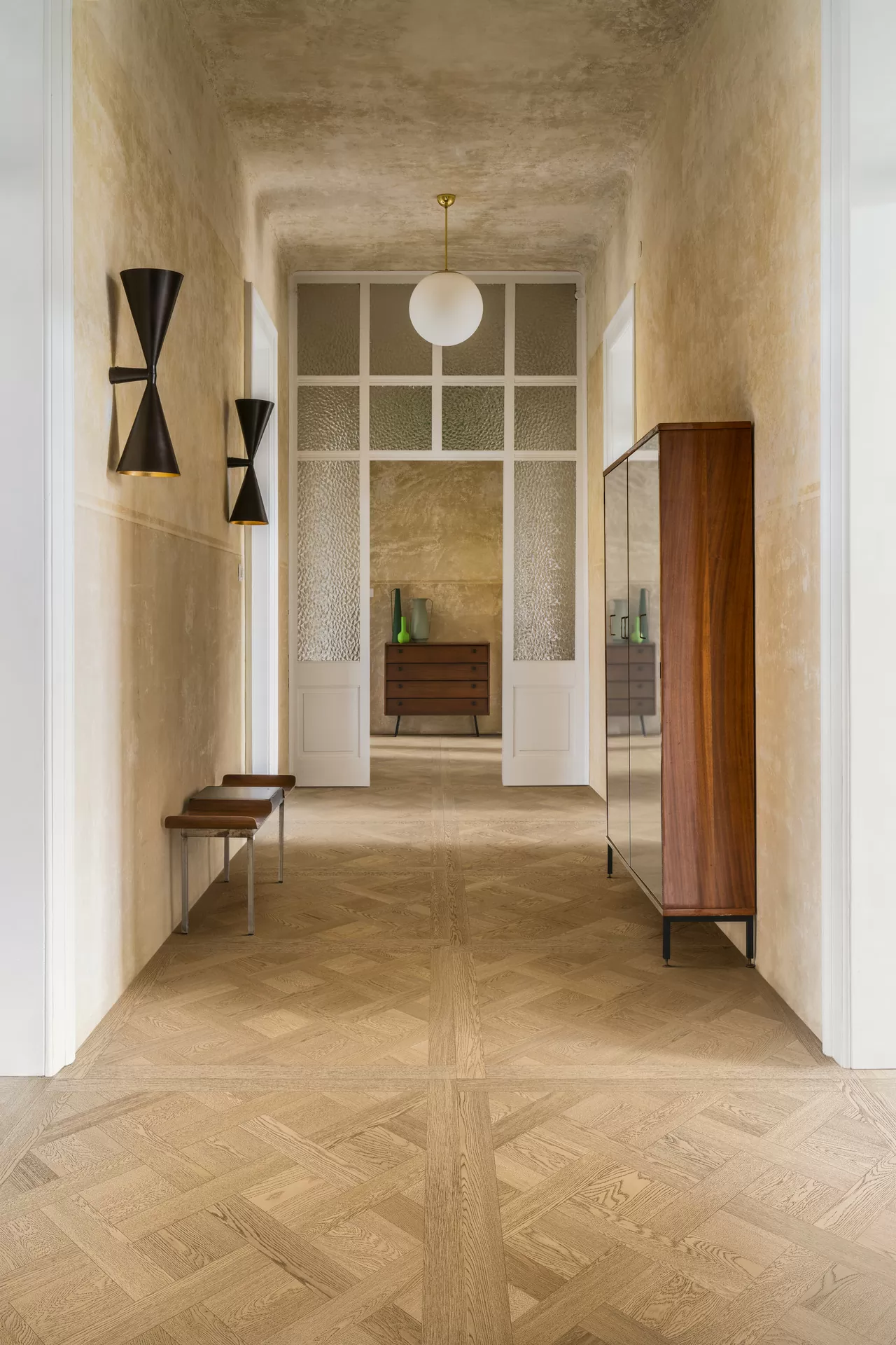 Керамогранит MEK3 Intrecci Versailles Miele Rt 120x120