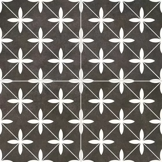 Плитка Chic Poole Black 45х45