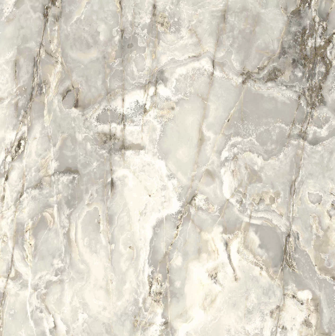 Керамогранит 765915 Onyx&More White Blend Satin Ret 6mm 120x120