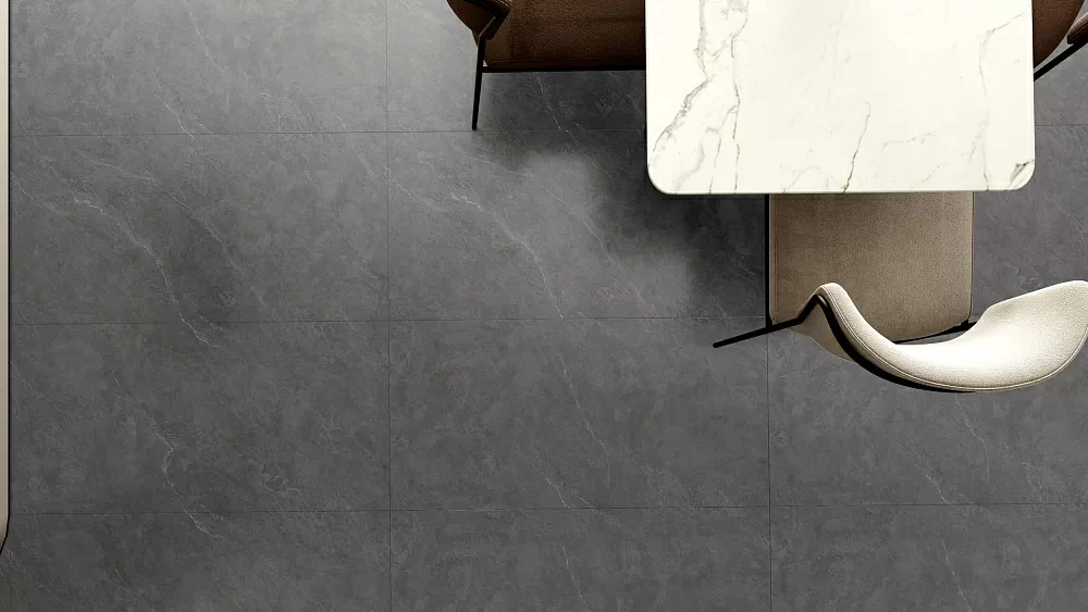 Керамогранит BHW-0024 Cateye Dark Grey Grains Soft-Polished Mould 600x1200x10