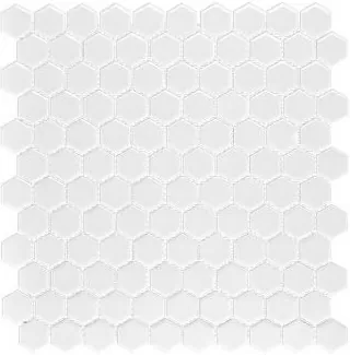 Мозаика HG112 Hexagon Mosaic White 2,65 30x30