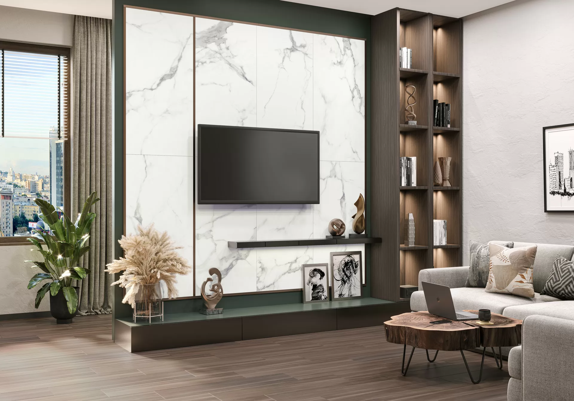 Керамогранит 60120CLL15M Calacatta Lincoln матовый 600x1200x9.5