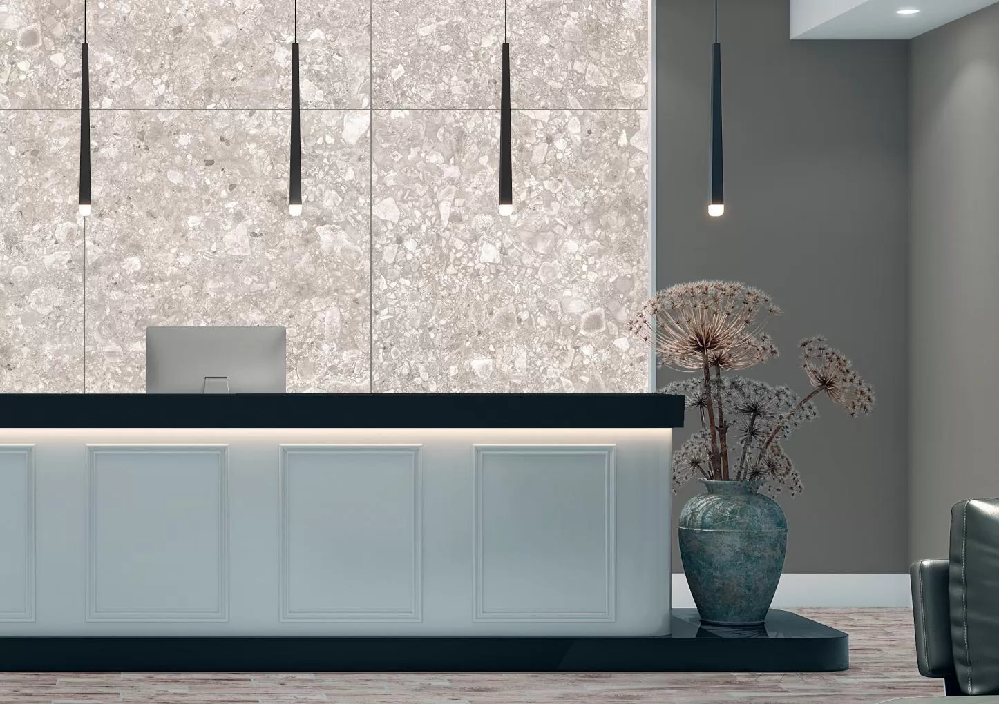 Керамогранит Quartz White 20mm 60x60
