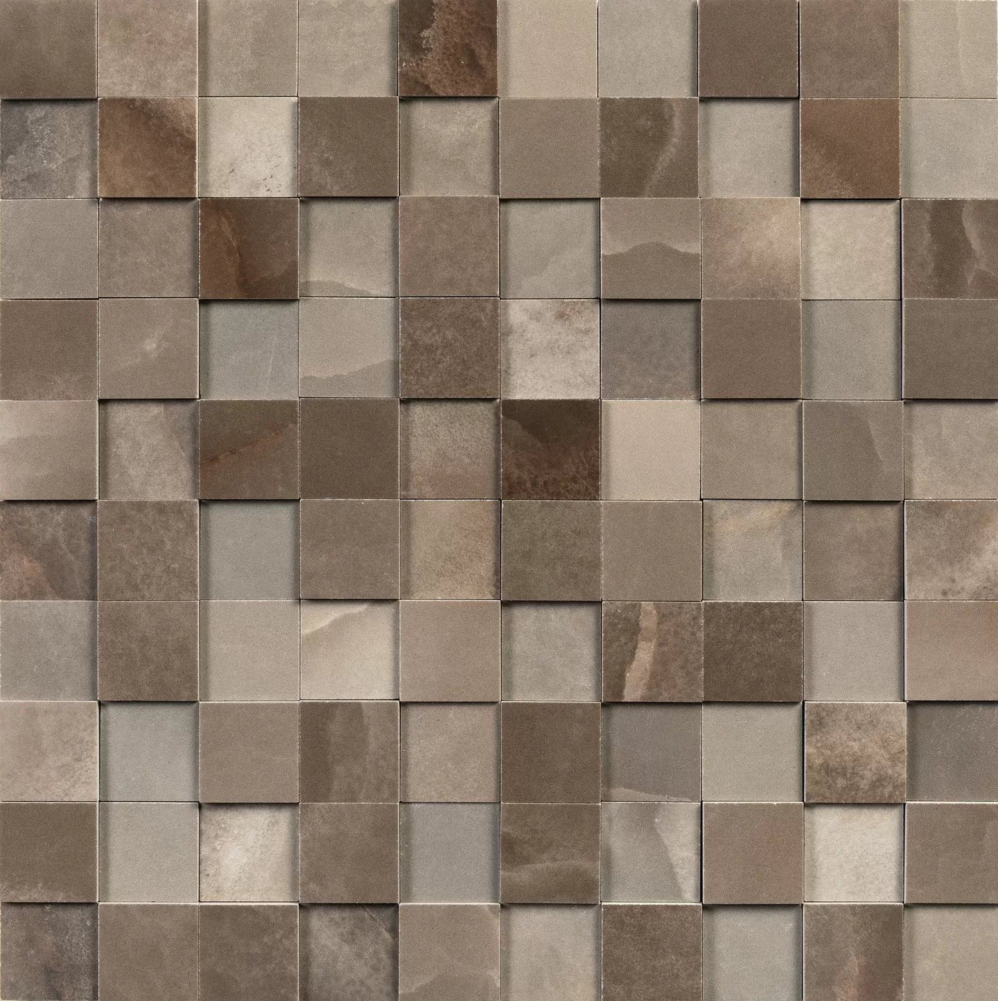 Мозаика 770247 Reves De Rex Choco Mosaico 3D Mix 3x3 30x30