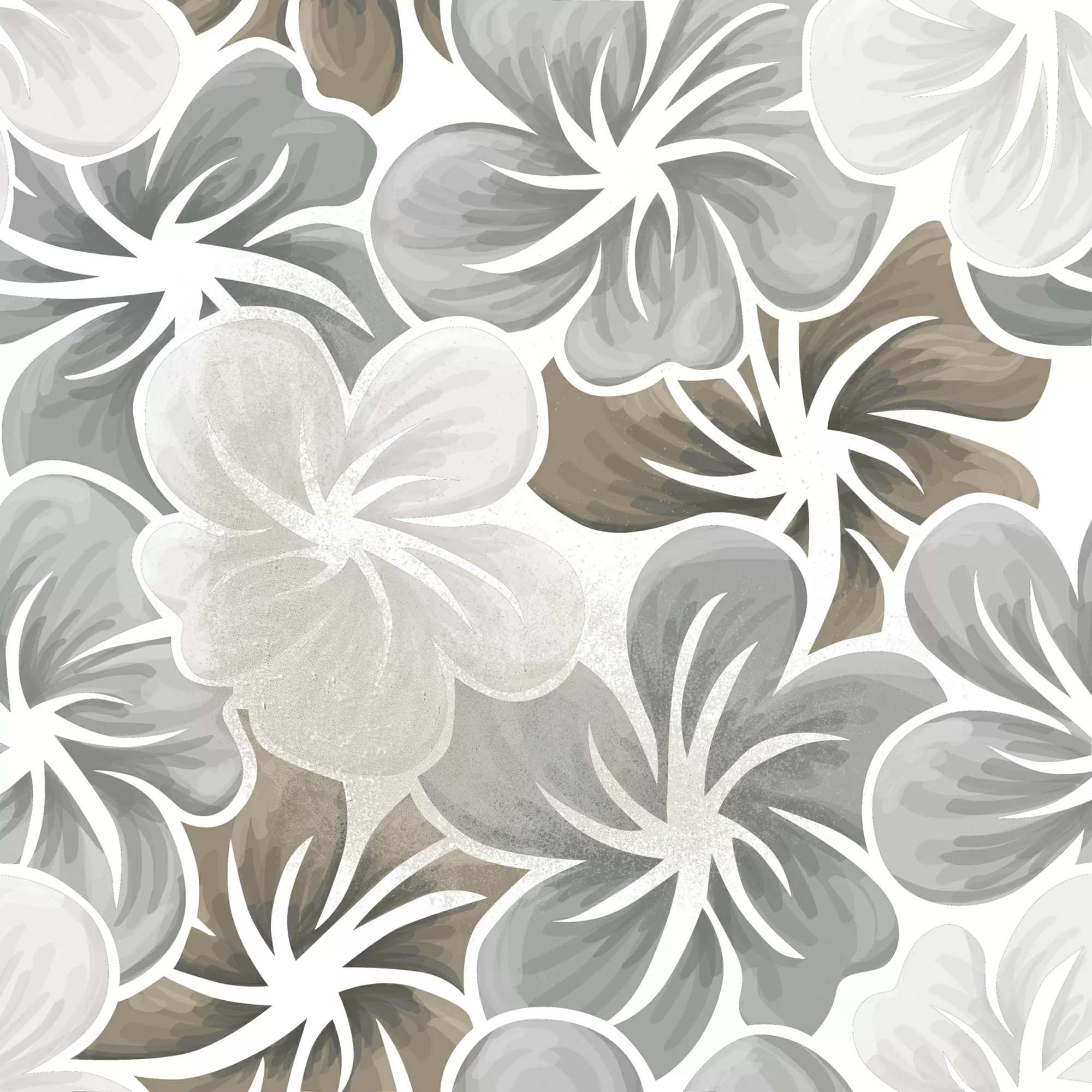Керамогранит Flore Gris 20x20 (микс)