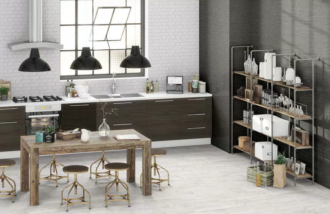 Плитка Microcemento Blanco 30x90