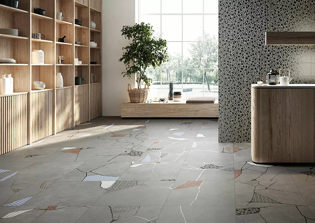 Керамогранит Kintsugi Hibi Fog Nat 60х60