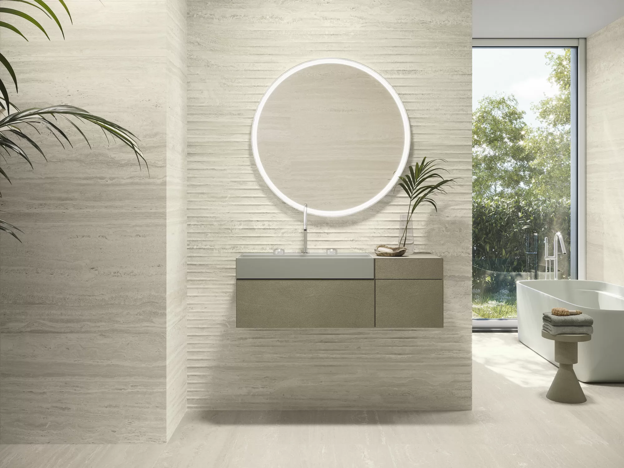 Керамогранит Venice Bianco Natural Rect 120x120