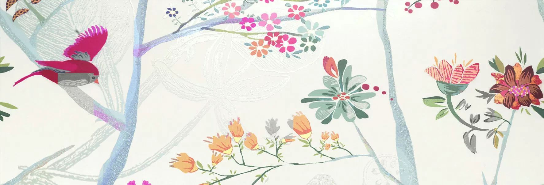 Плитка Панно Albi Blanco Garden 126,4x90
