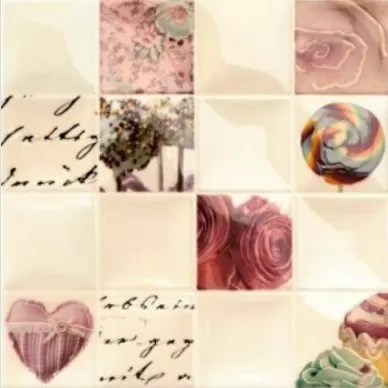 Плитка Volumen Dolce Cuore Lucciola 20x20 mix