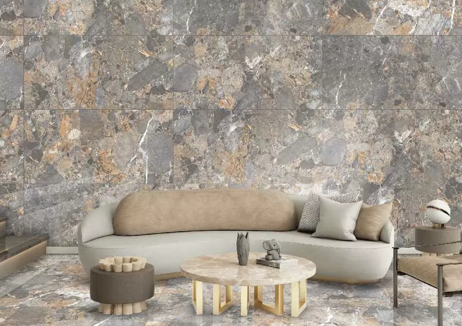 Керамогранит Ultron Grey Carving 60x120