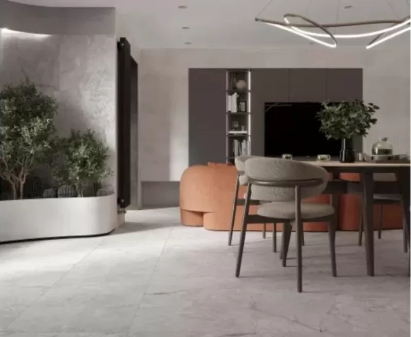 Керамогранит Zorani Bianco светло-серый 60х60