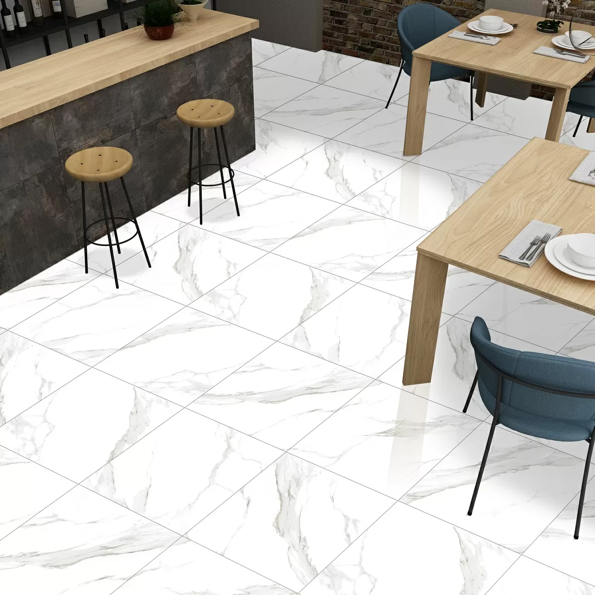 Керамогранит Satvario Calacata Polished 7mm 60x60