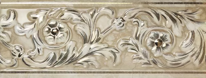 Плитка A037054 Cenefa Rex Cream 10x25
