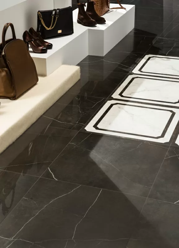 Керамогранит 610080000154 Шарм Перл Вставка Луп Люкс 59х59