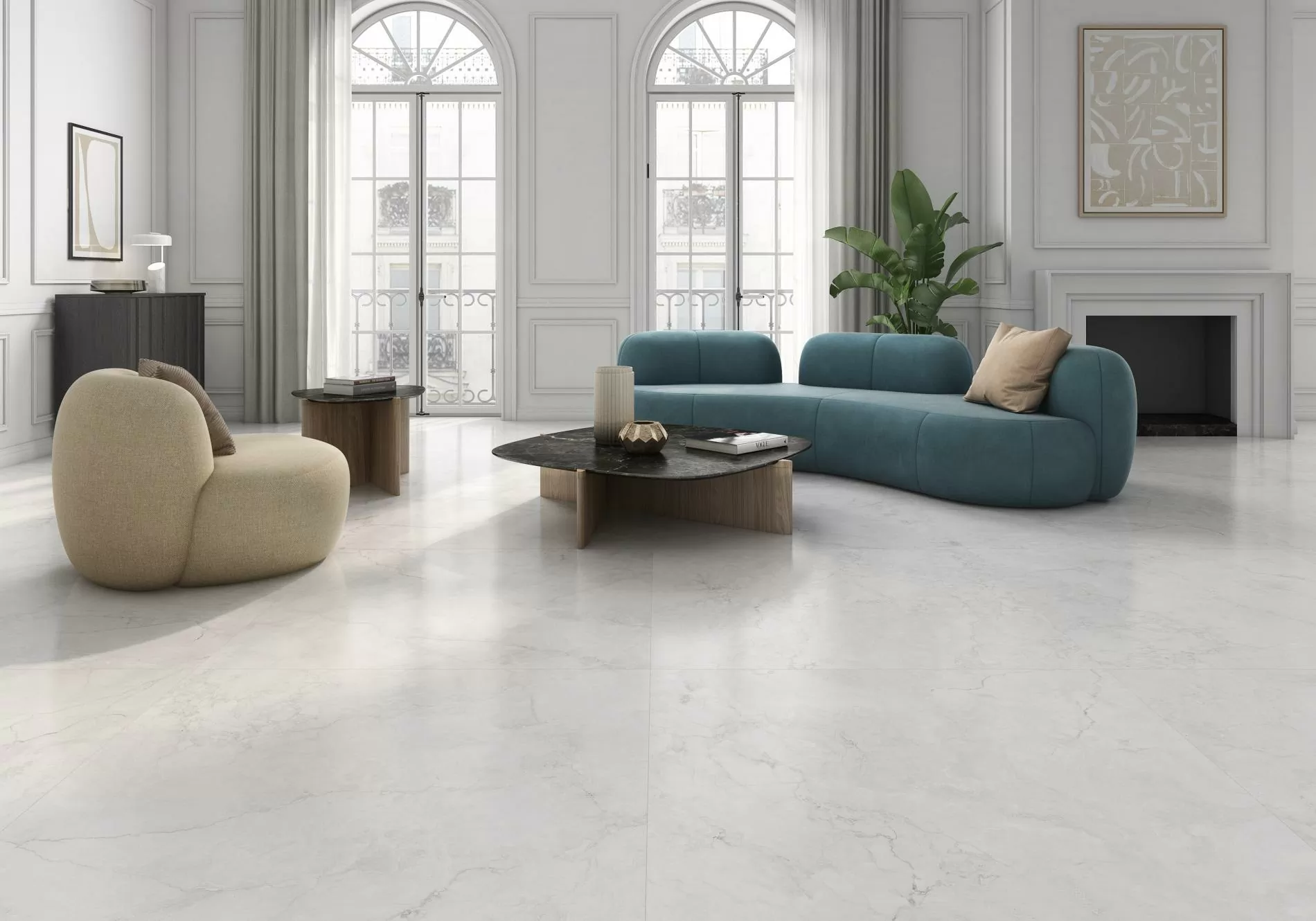 Керамогранит Hermes White Antic Rect. 60x120