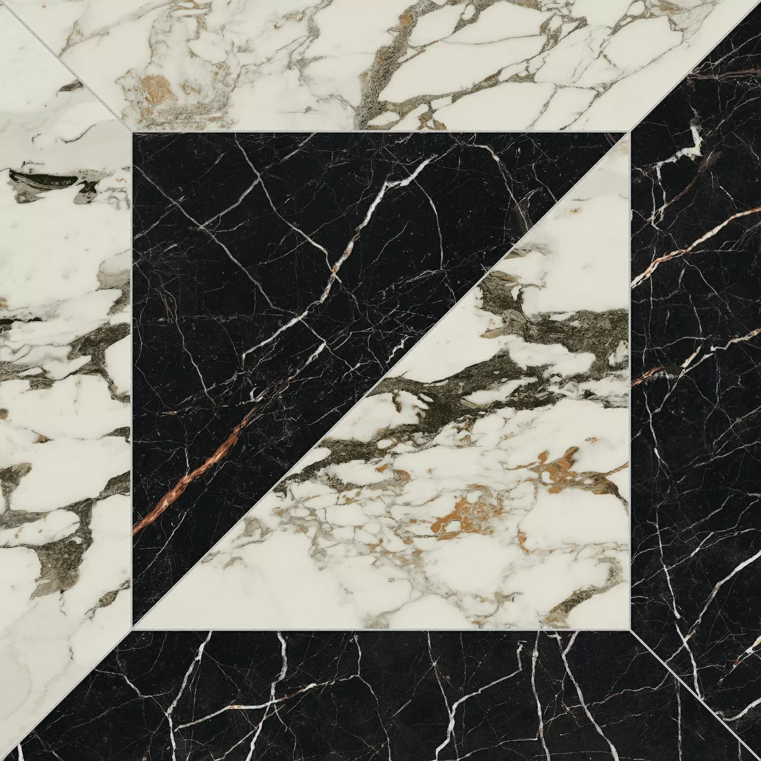 Керамогранит 610080000221 Allure Ins.Spire Lap 60/Аллюр Вст. Спире Шлиф. 60 60x60