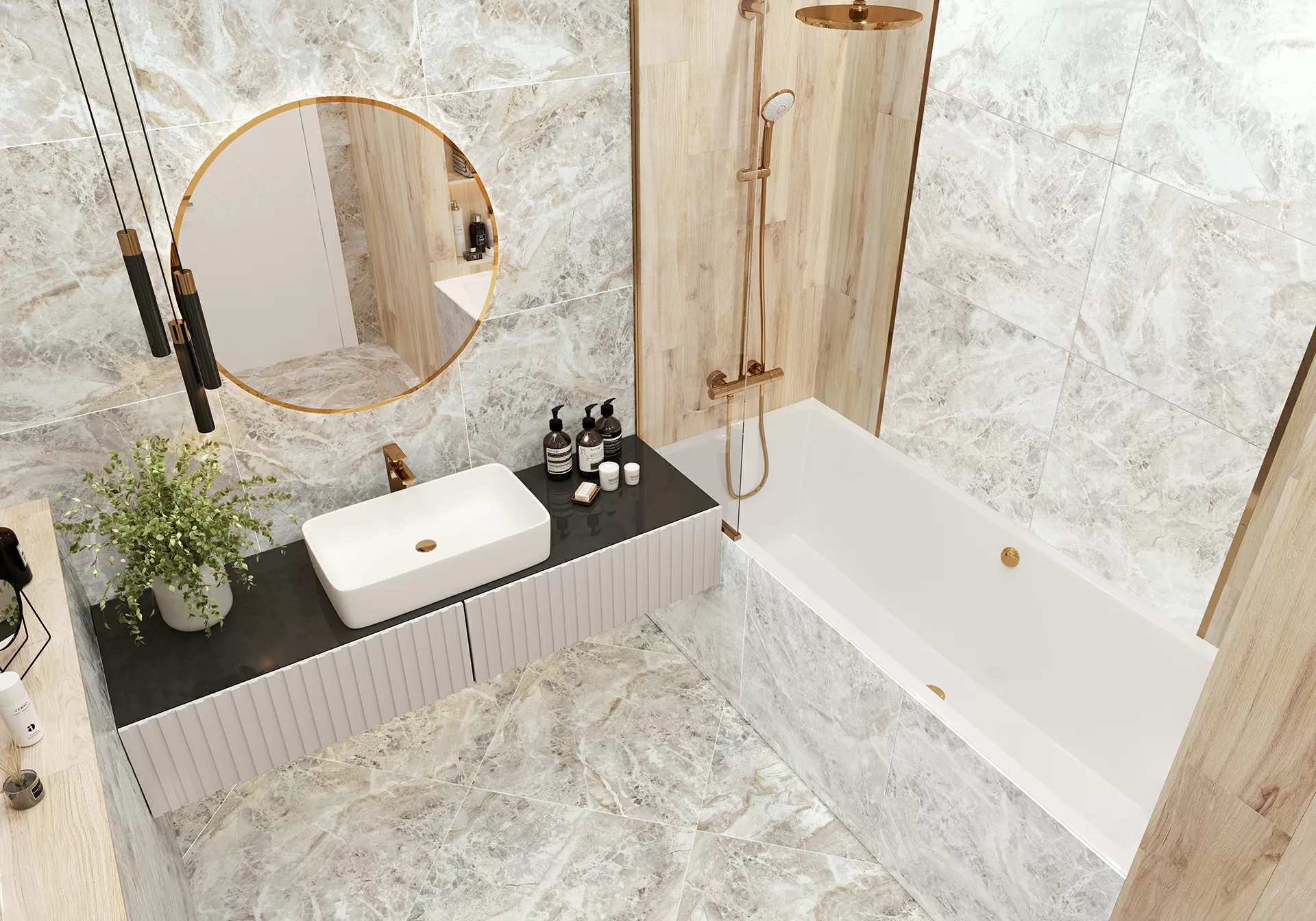 Керамогранит GFA114WAV00L Wave 57x114