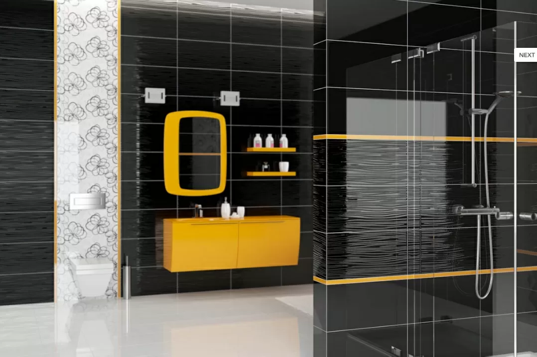 Плитка Uniwersalna Listwa Szklana Arancione 2,3х60