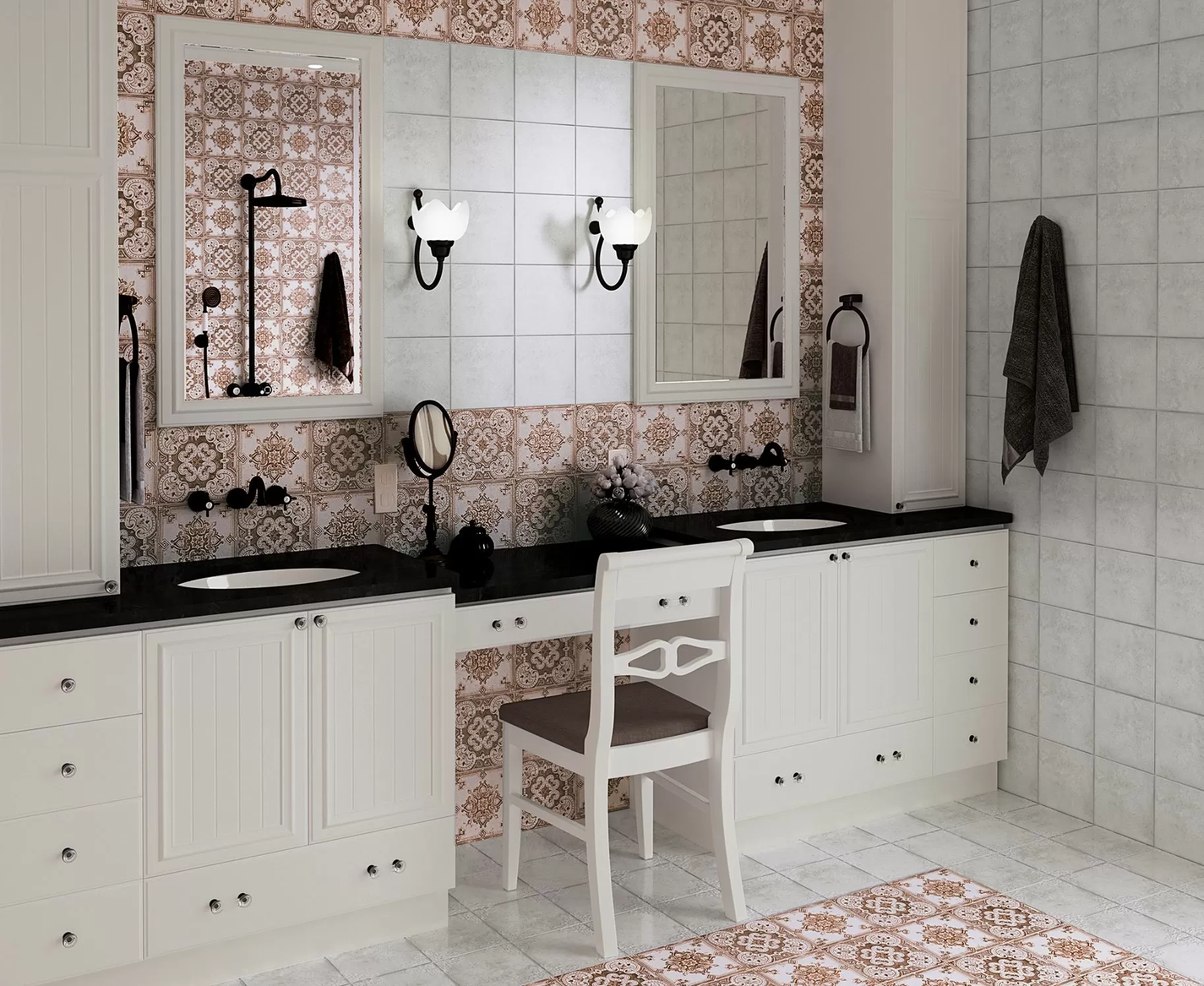 Плитка Decor Porto Red 10X10
