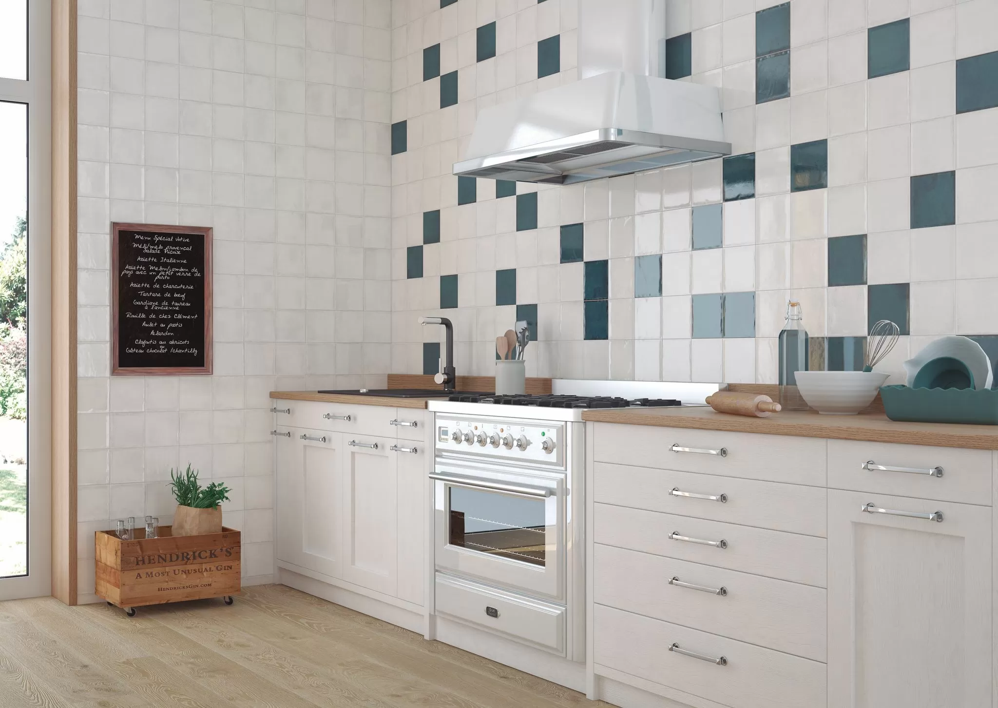 Керамогранит ROVERE BLANCO MATE 22.5x90