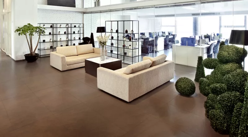 Керамогранит Skirting Codru Chocolate / Плинтус Кодру Шоколад PLR 120х6