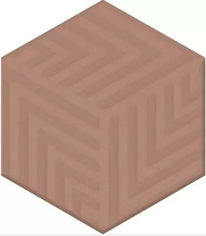 Керамогранит OS/E241/63011 Декор Агуста розовый 6х5,2