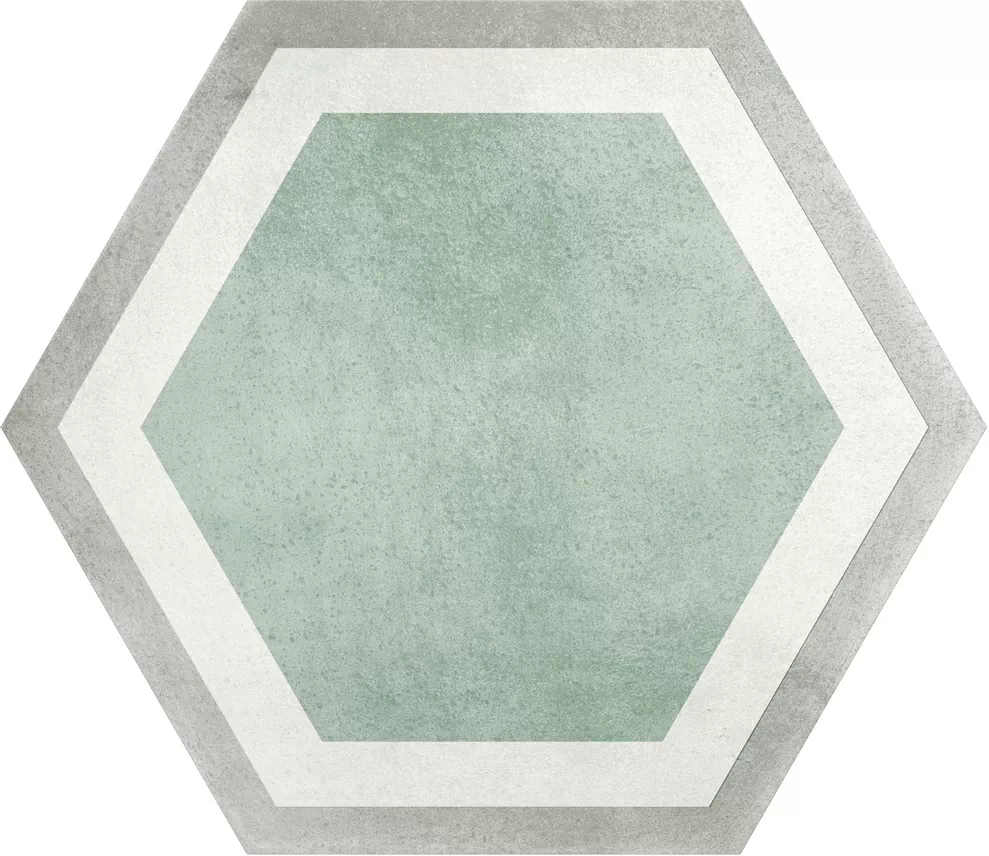 Керамогранит SIX Cementine Pisa Aqua 23x27