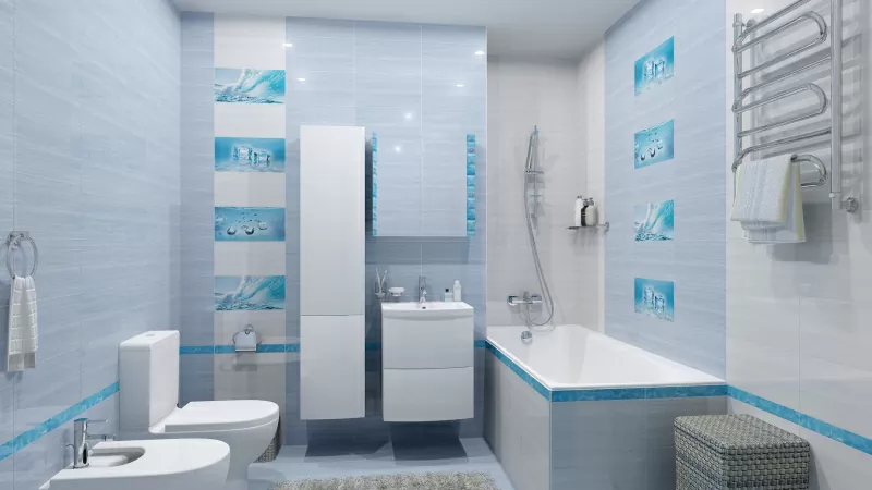 Плитка Декор Water D3D224 40х20