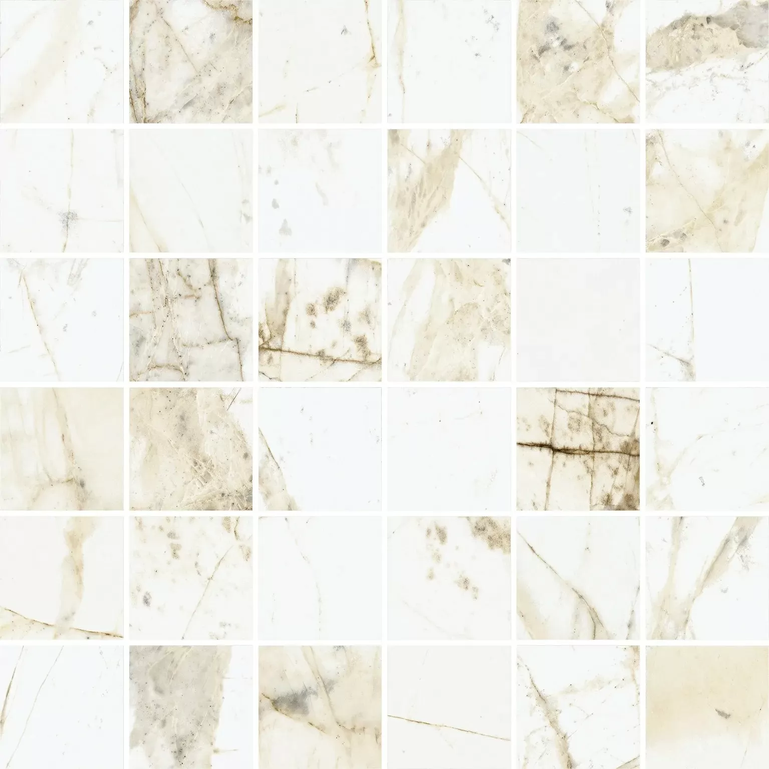 Мозаика 610110001256 Canova White Mosaico 30x30