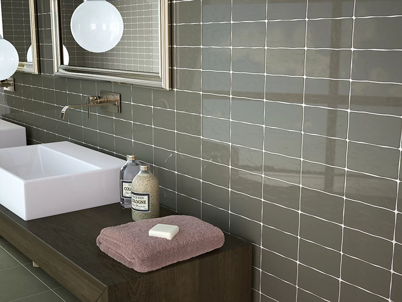 Плитка ANG.EXT.MOLDURA VINTAGE LAKE 3x5