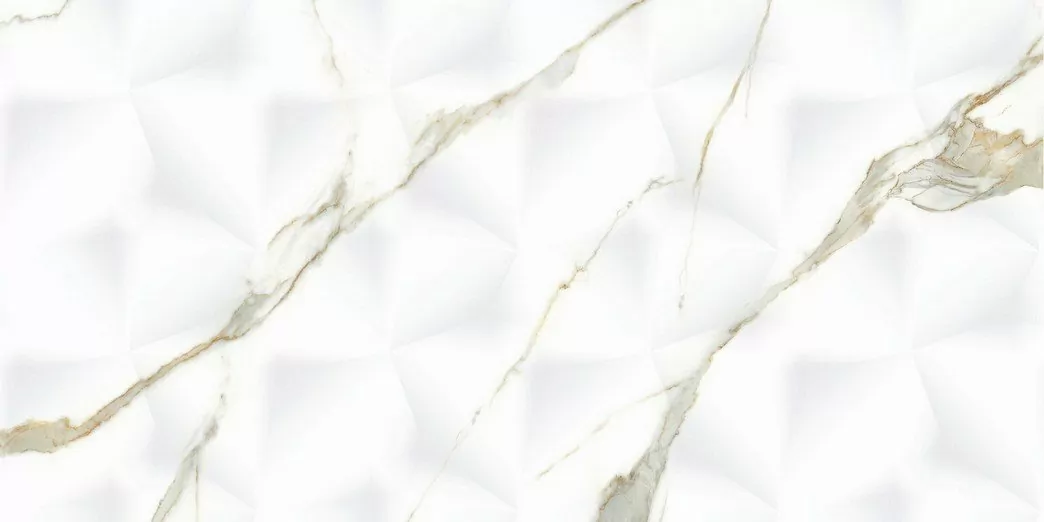 Плитка LE63063B-F10GT Bianco Carrara Classico Estrella Rectificado 30х60