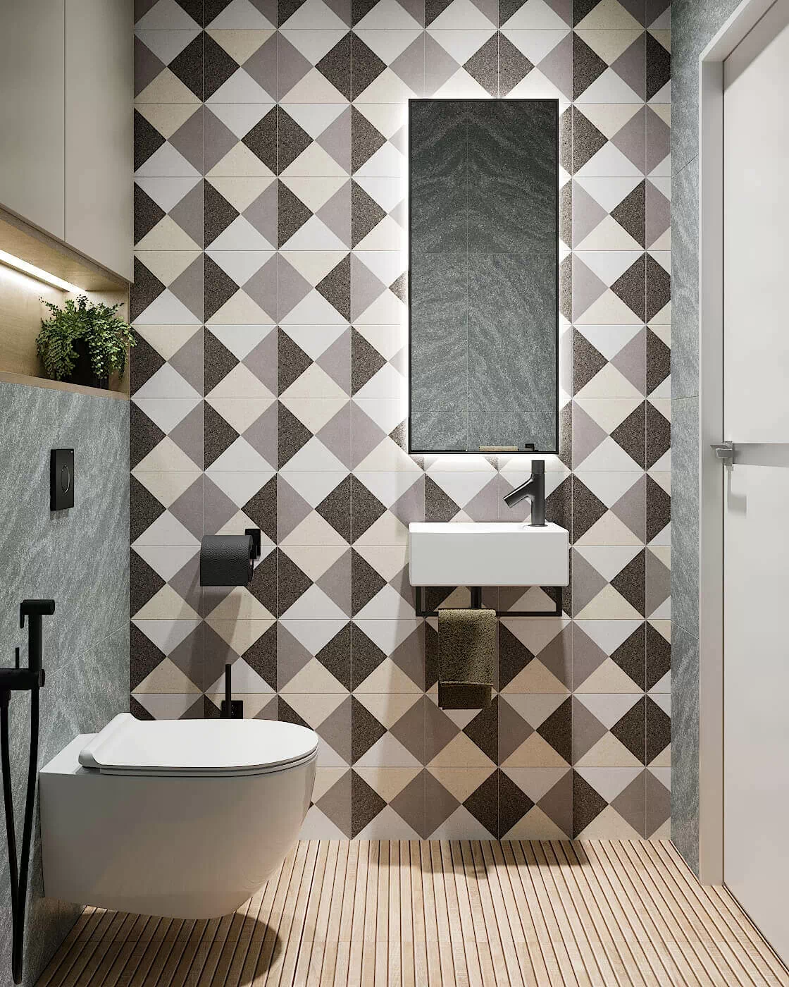 Керамогранит Artwood Chevron Maple R11 120x60